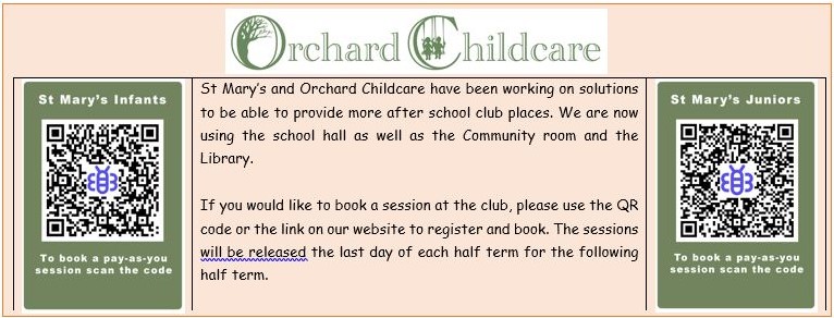 Orchard Childcare - September 2024 update